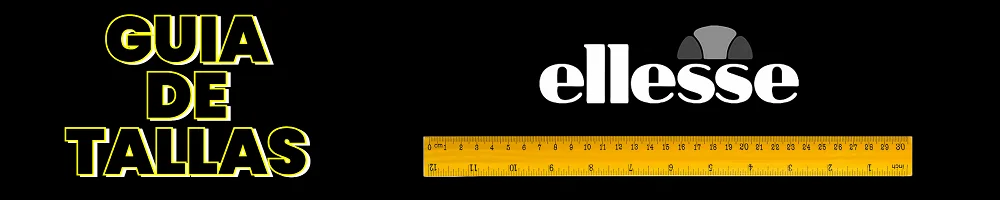 guia tallas ellesse hombre